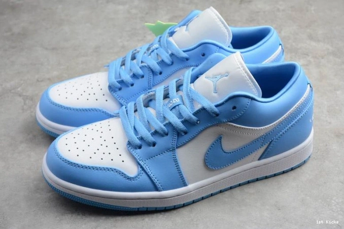 1st Kicks Shoes AO9944-441 Jordan (W) Low UNC 1 Air 0701